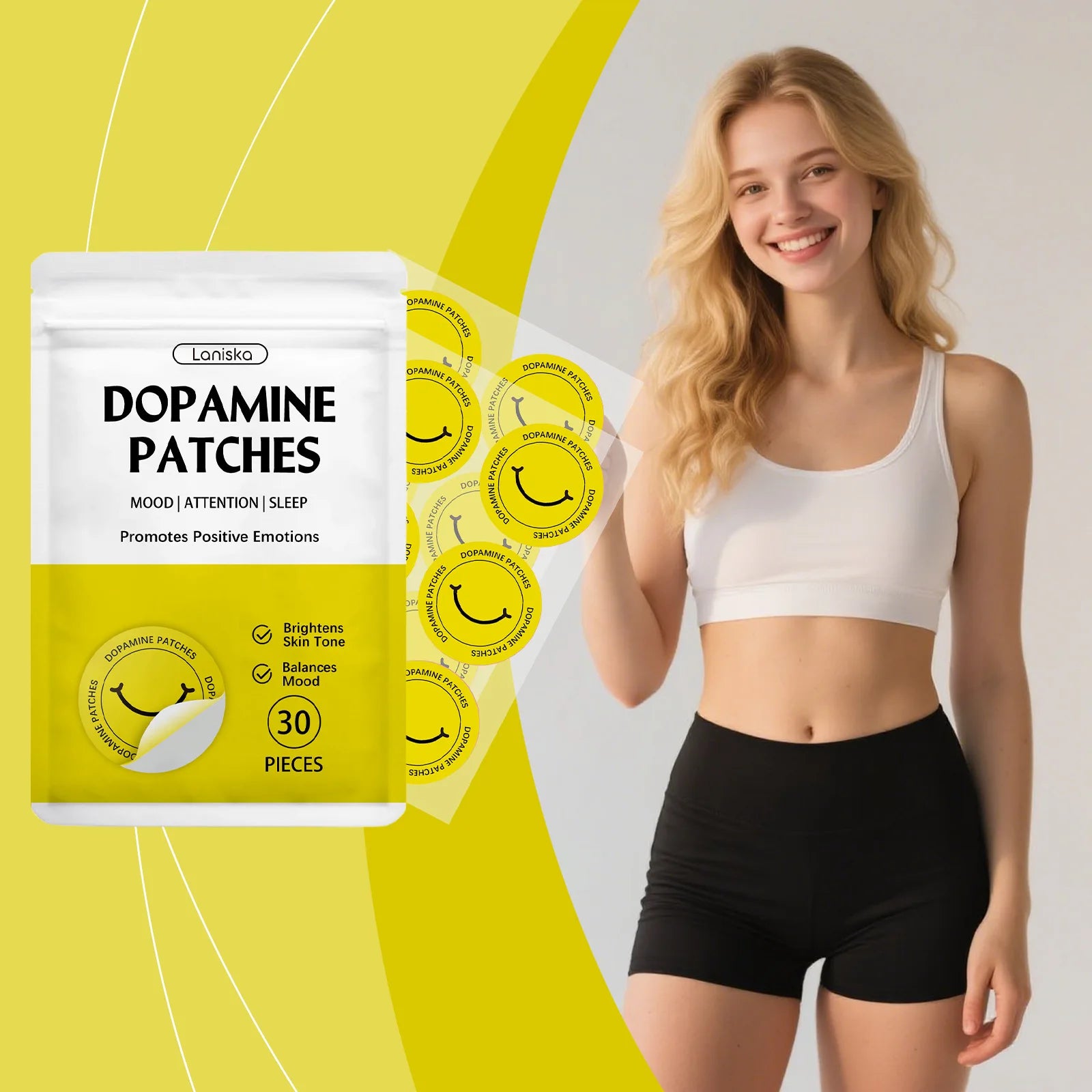 Natural Plant Extract Body Care Patches Moisturizing Firming Relaxing Beauty Stickers for Daily Home Skincare