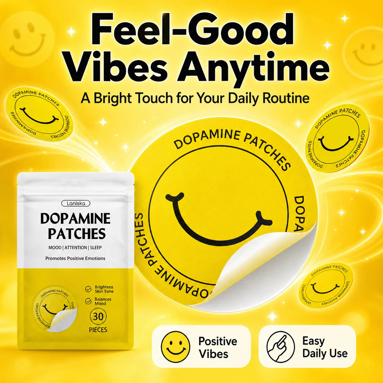 Natural Plant Extract Body Care Patches Moisturizing Firming Relaxing Beauty Stickers for Daily Home Skincare