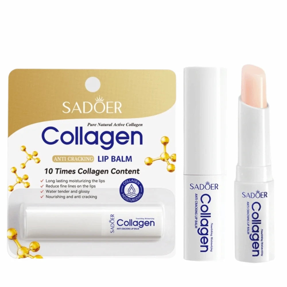 New Nourishing Lip Aloe Balm Long Lasting Hydrating Makeup Lipstick Primer Vaseline Vitamins Moisturizing Lip Balm Lip Care