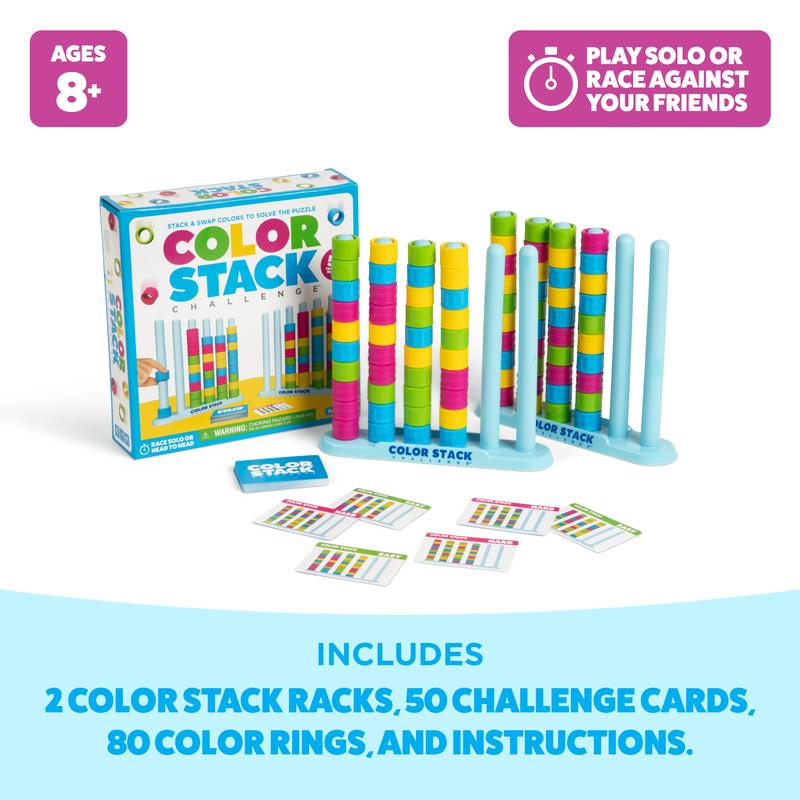 Color Stack Challenge — Jogo de Empilhamento de Argolas