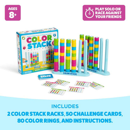 Color Stack Challenge — Jogo de Empilhamento de Argolas