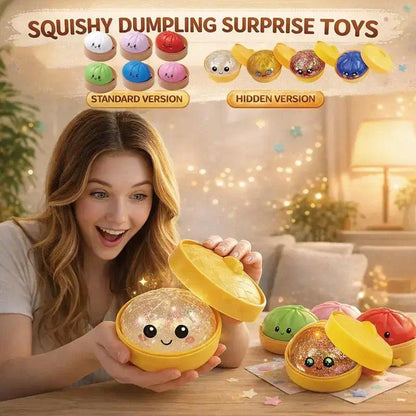 Big Dumpling Squishy Blind Box Glitter
